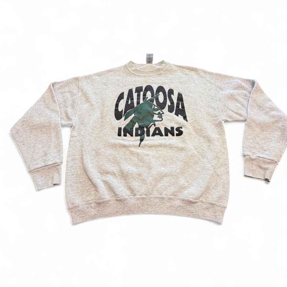 Vintage Grey Catoosa Indians Sweatshirt
